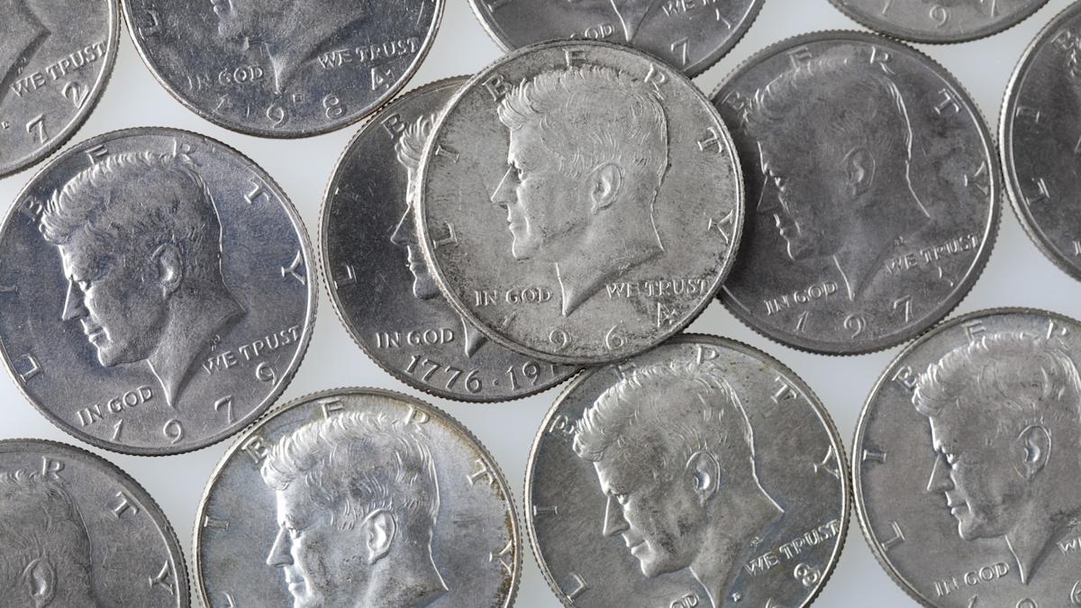 Kennedyn Kuvaava Puolen Dollarin Kolikko Vuodelta 1964 On Edelleen Käytössä: Sen Arvo On Arviolta Lähes 6 Miljoonaa Dollaria.