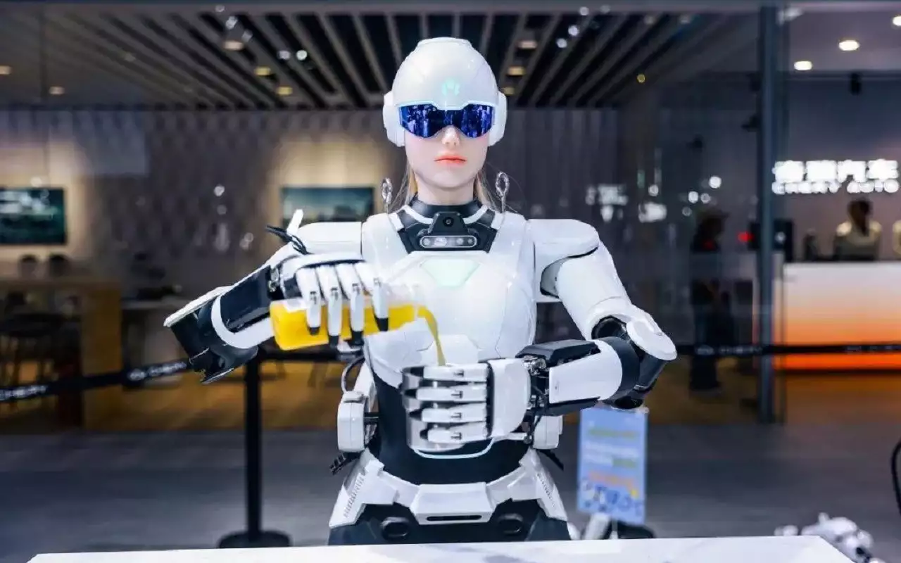 Infograafi: Nykyinen Humanoidirobottien Sukupolvi