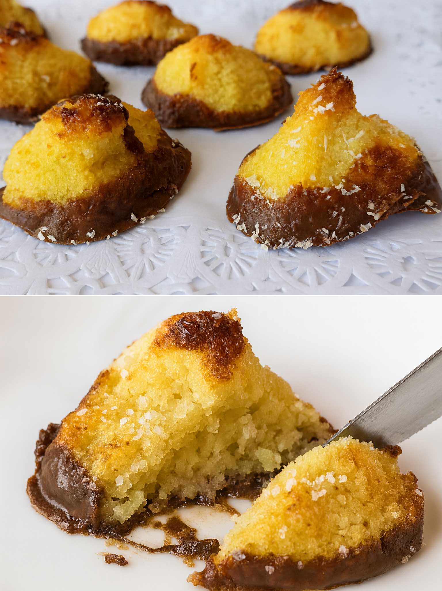 Kookos- Ja Suklaakeksit