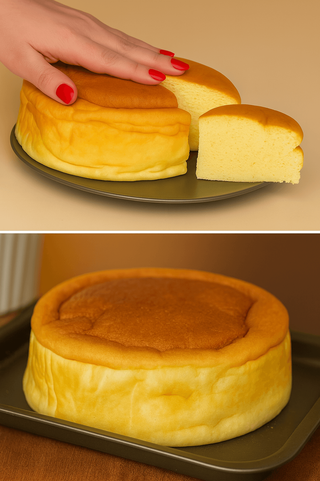 Älykäs Jälkiruoka, Joka Säästää Ruokavalioni: Kolmesta Ainesosasta Valmistan Pehmeän Ja Kevyen Kakun, Joka Säilyy Hyvänä Päiviä Ja Sisältää Vain 120 Kaloria Viipaleessa