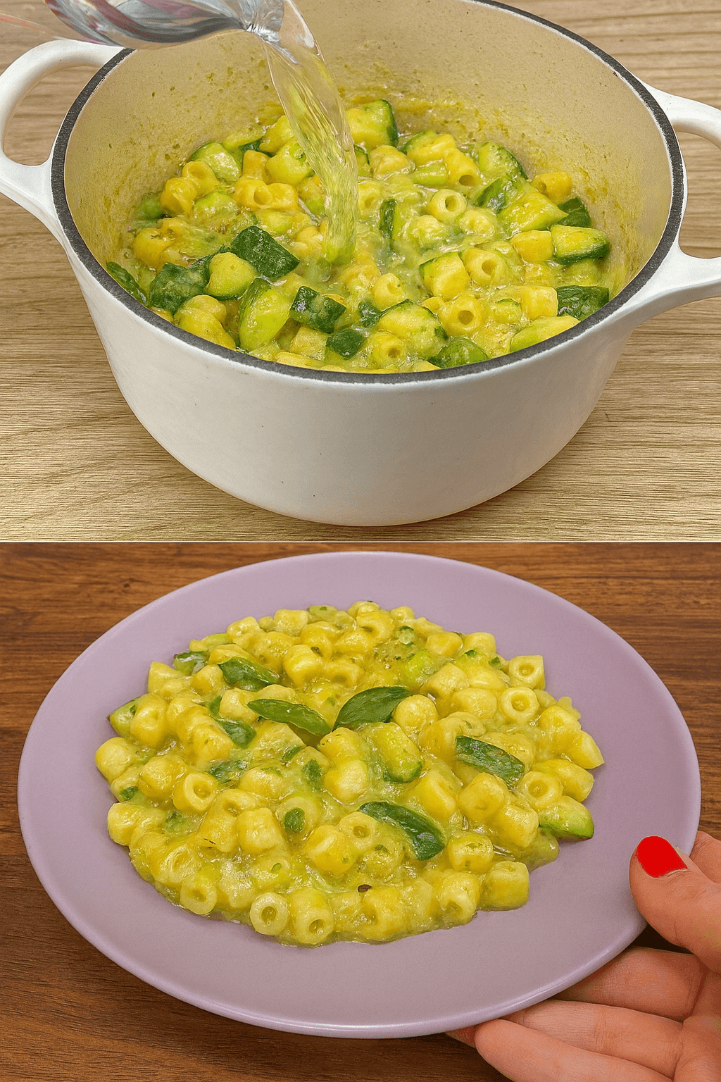 Pastaa Ja Kesäkurpitsaa