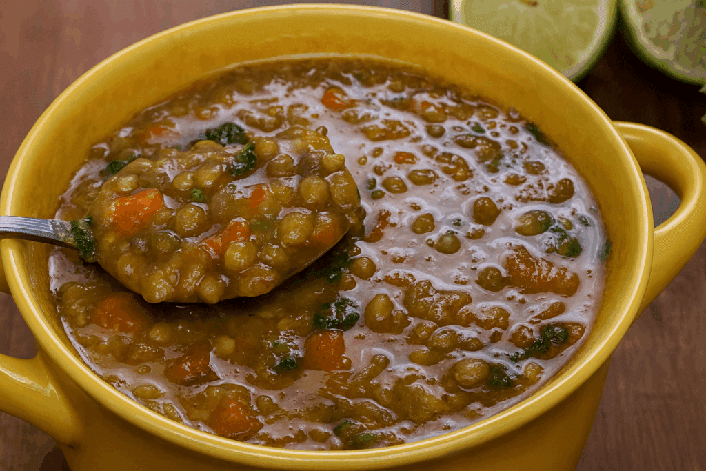 Zuppa Di Legumi, Buona E Con Tanti Ingredienti Salutari Per Rafforzare Il Sistema Immunitario
