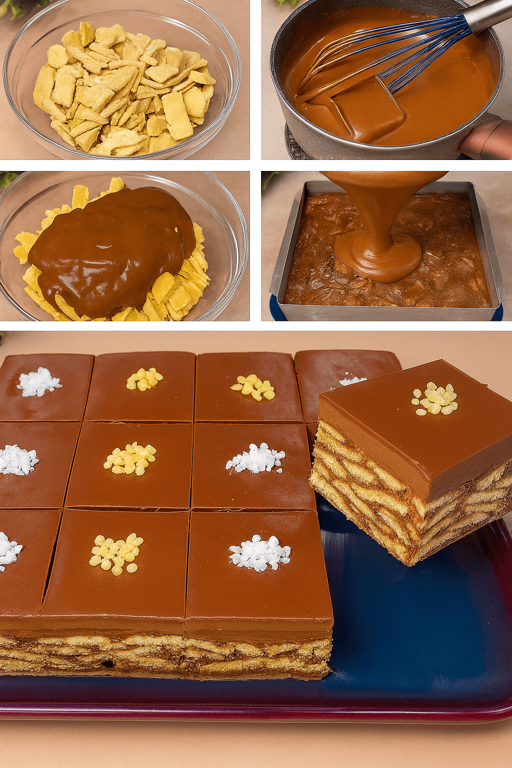 Kylmä Keksi Ja Suklaakakku