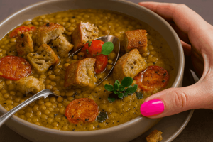 Runsaasti Kuitua Ja Kasvisproteiineja: Linssikeitto, Jonka Valmistan, Kun Haluan Täydellisen Terveellisen Ruoan, Joka Pitää Minut Kylläisenä Tuntikausia