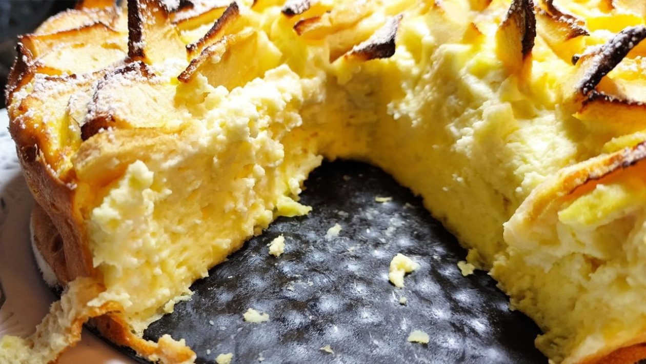 Ilman Voita, Maitoa Ja Öljyä Täydellinen Omena-Jogurttikakku Ruokavalioon. Vain 130 Kcal!