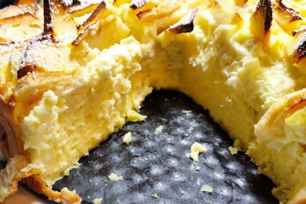 Ilman Voita, Maitoa Ja Öljyä Täydellinen Omena-Jogurttikakku Ruokavalioon. Vain 130 Kcal!