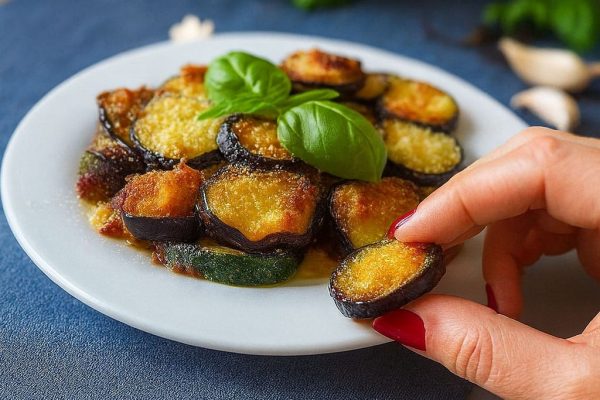 Croccanti Come Fritte Ma Con La Metà Delle Calorie: Ecco Come Preparo Melanzane E Zucchine In Meno Di Mezz’ora, Buonissime E Senza Fritto