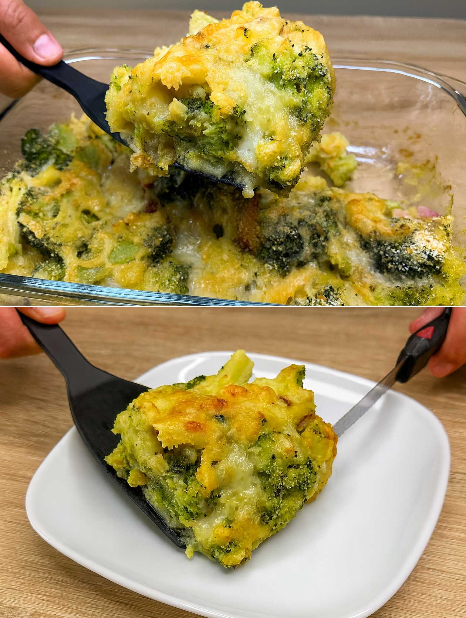 Paistetut Perunat Ja Parsakaali