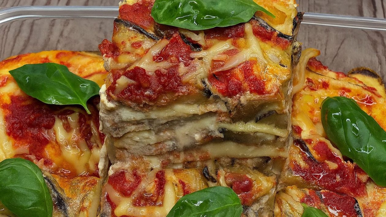 Suosikkilasagneni: Munakoisoilla Ja Ricottalla Bechamelin Sijaan, Kevyt Mutta Superkermainen; Siitä On Tullut Minun Työhevonen!