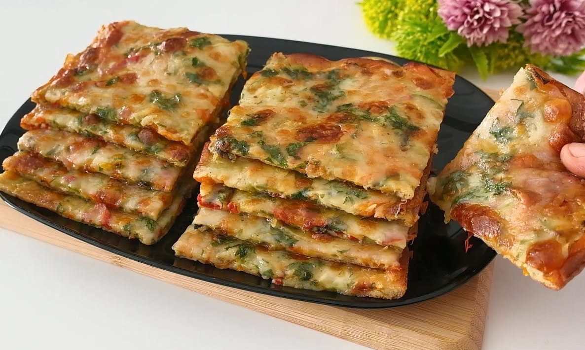 Syön Ravitsevan Ja Terveellisen Illallisen Normaalin Pizzan Sijaan: Siinä Ei Ole Mitään Kadehdittavaa | Vain 140 Kcal!