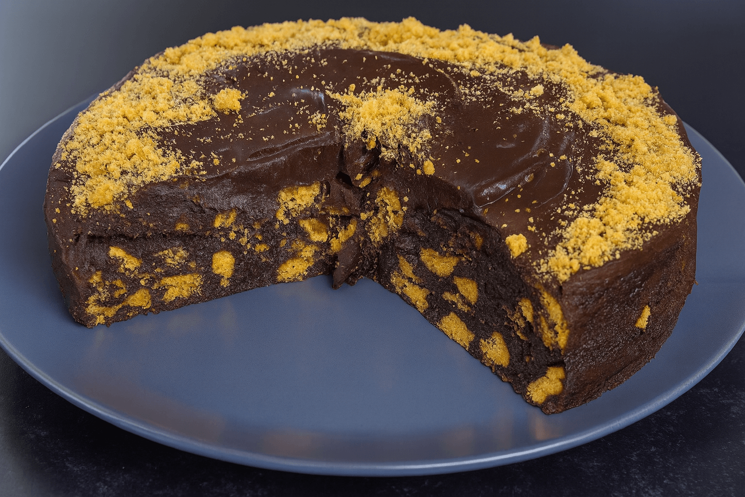 Kylmää Suklaakakkua Ja Keksejä