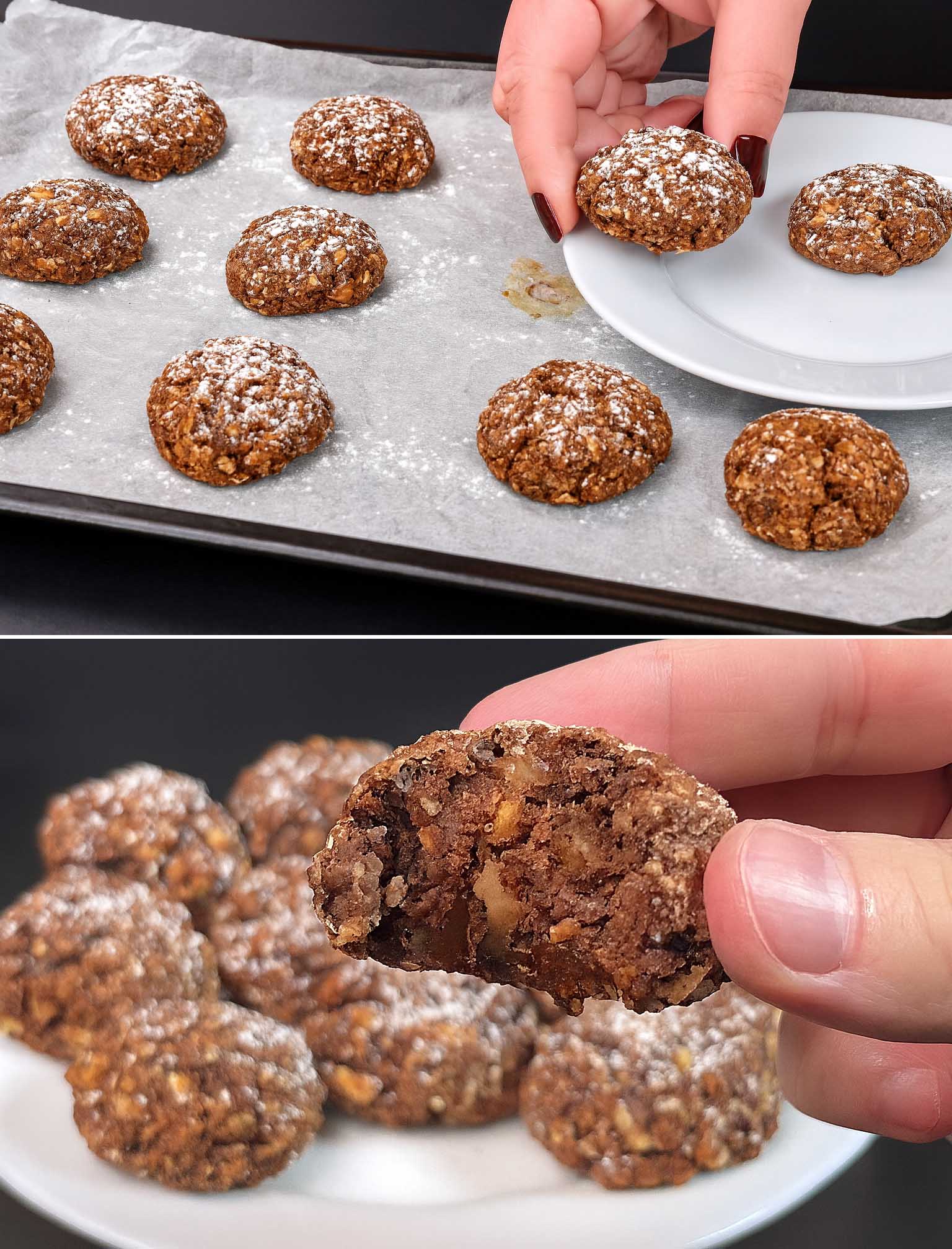 Kaurakeksit, Banaani, Kaakao Ja Pähkinät