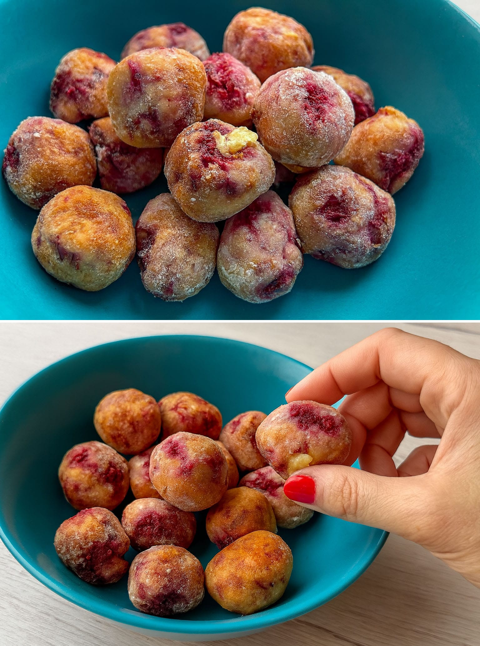 Manteli- Ja Vadelmakeksejä