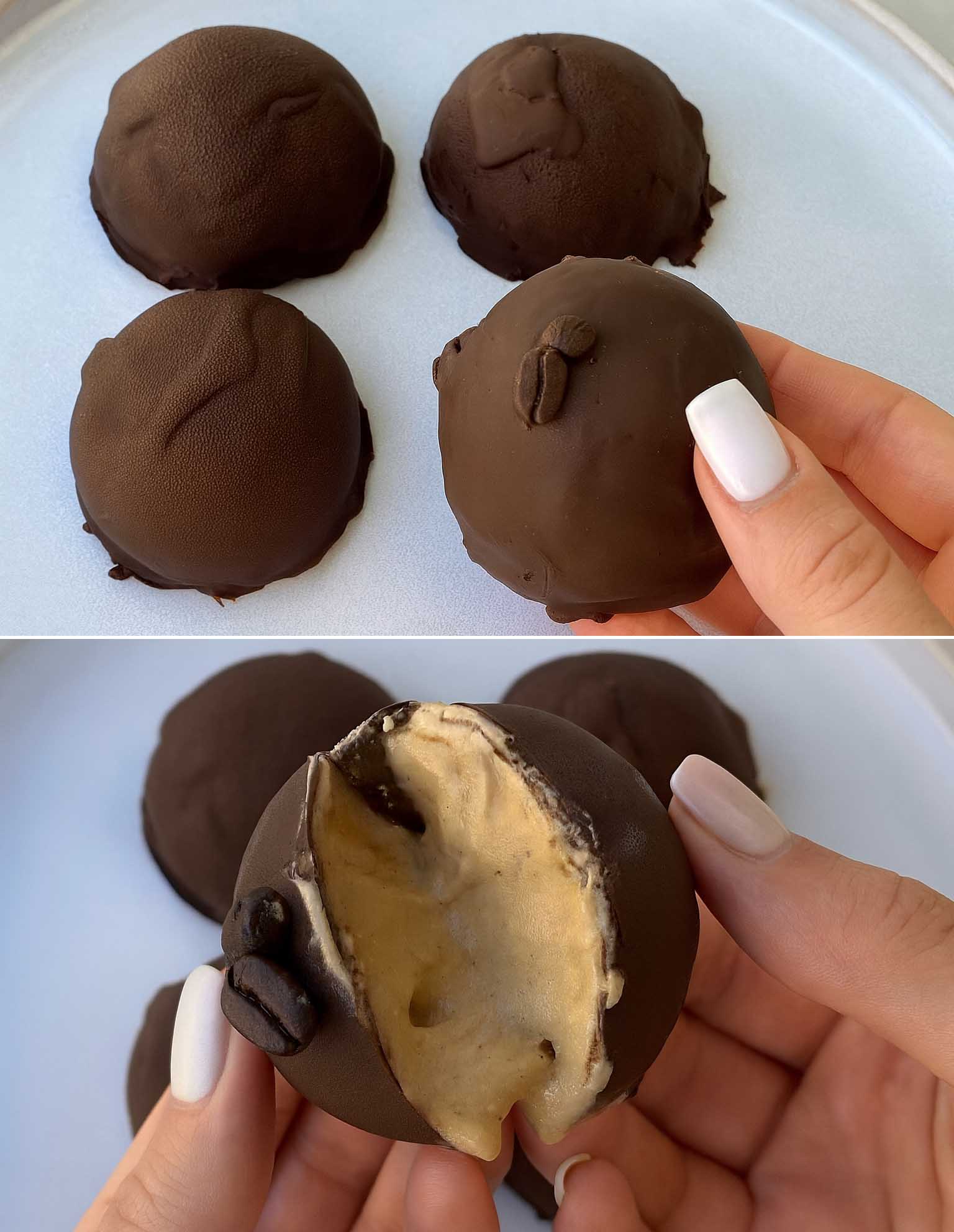 Kevyet Kahvibonbonit