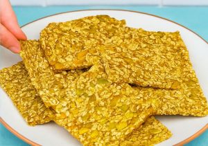 Teen Niitä Sunnuntaisin Ja Ne Säästävät Minut Koko Viikon: Helppoja, Terveellisiä, Jauhottomia Siemenkeksejä | Vain 210 Kcal Ja Erittäin Täyttävä!