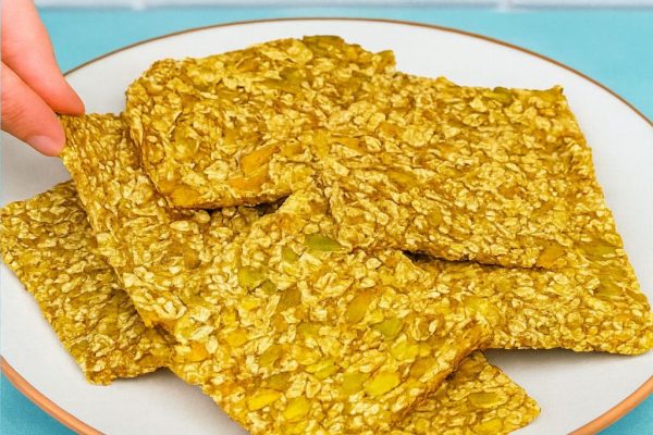 Li Preparo La Domenica E Mi Salvano Tutta La Settimana: Crackers Di Semi Facili, Sani E Senza Farina