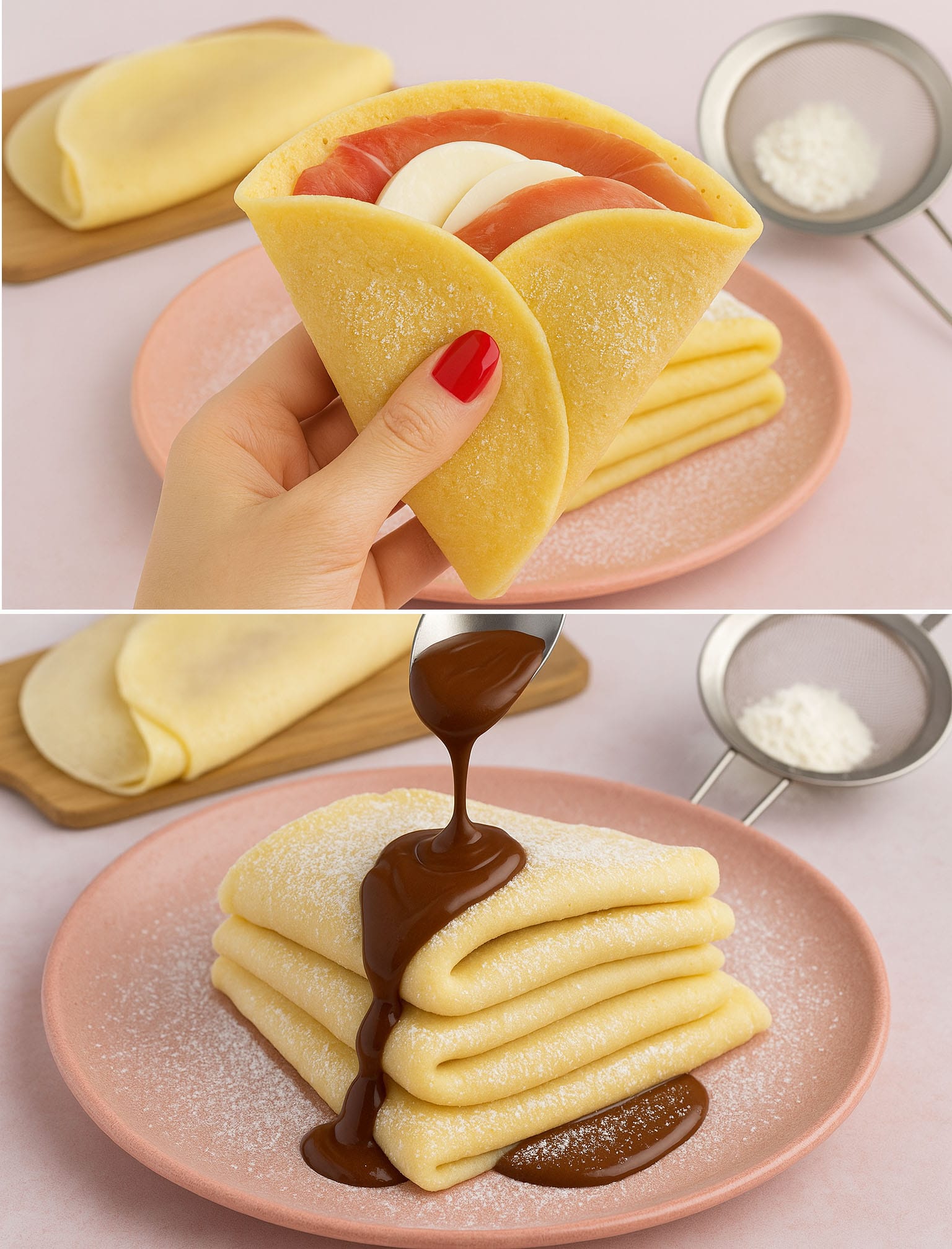 Makeat Tai Suolaiset Kreppit