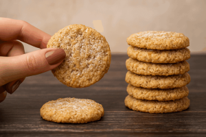 Aamiaiseksi Tai Välipalaksi En Koskaan Luovu Näistä Keksistä: Sokerittomia, Gluteenittomia Ja Vain 75 Kcal Kappaletta Kohti Valmistan Ne 10 Minuutissa!