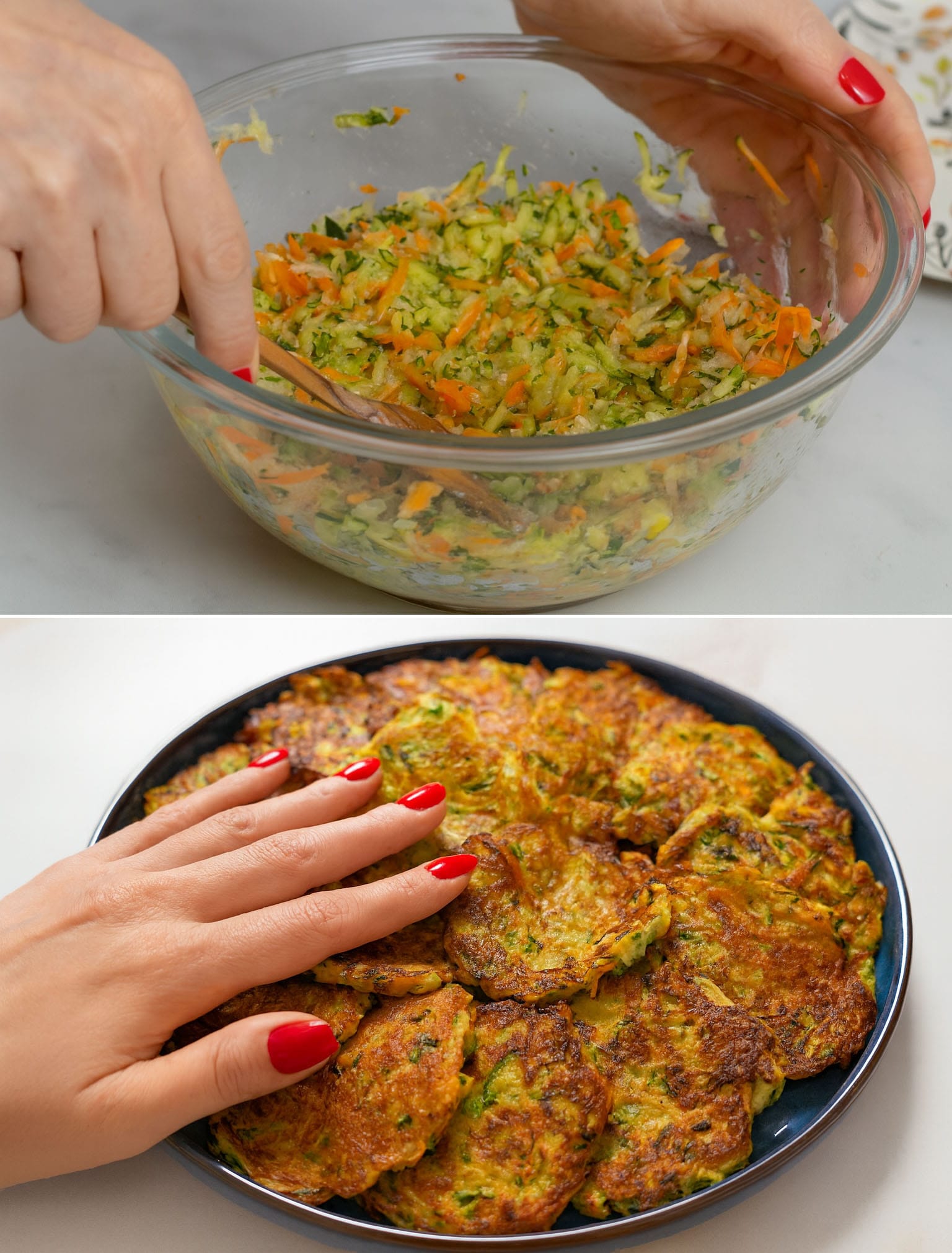 Kesäkurpitsa-Pannukakkuja