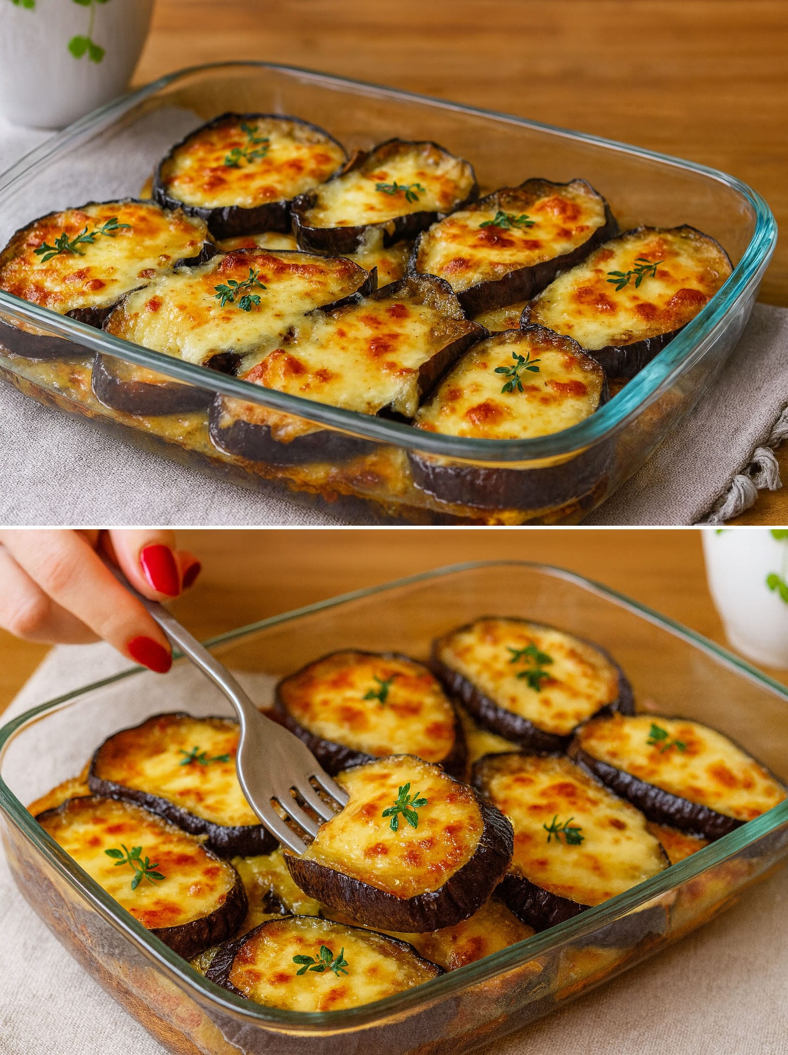 Paistettu Munakoiso Juustolla