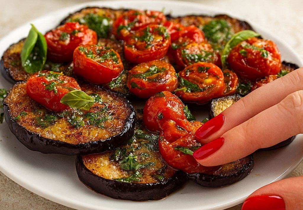 Non Serve Friggere, Con Il Forno Le Melanzane Diventano Super Saporite E Leggere: Con Pomodorini E Pangrattato È Un Piatto Fit Delizioso Che Rifarei Ogni Giorno