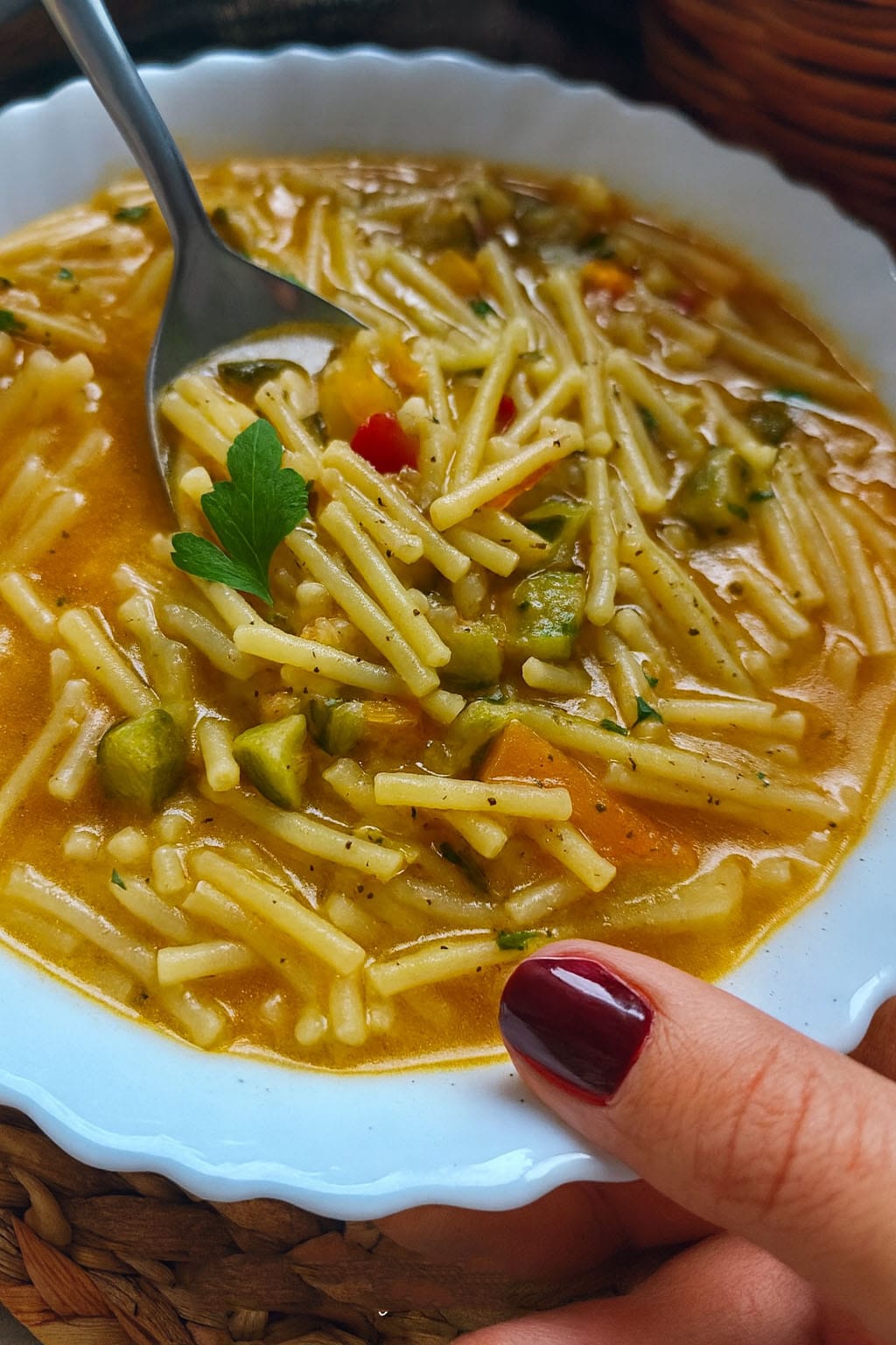 Keitto Kesäkurpitsalla