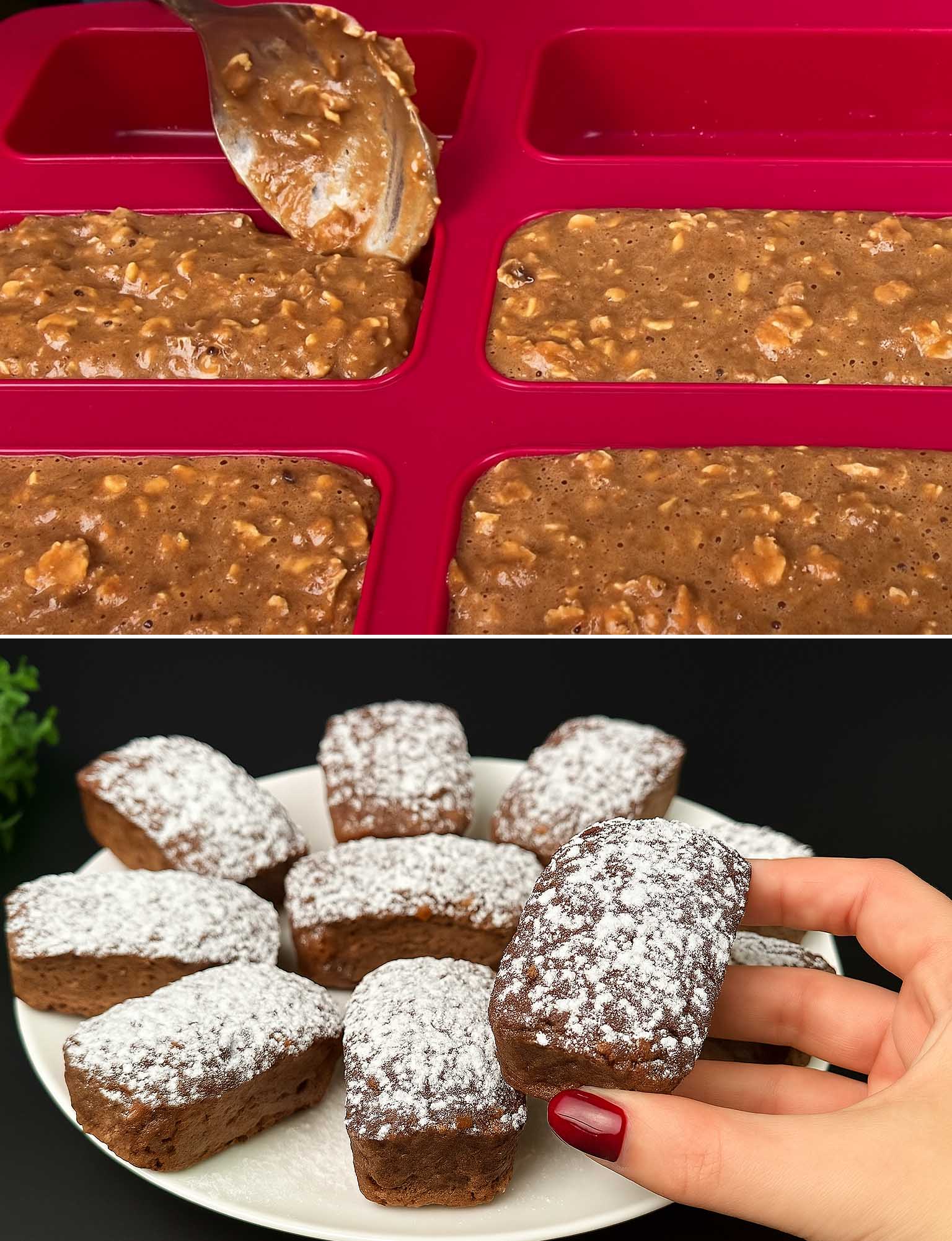 Kaura-, Banaani- Ja Kaakaomuffinssit