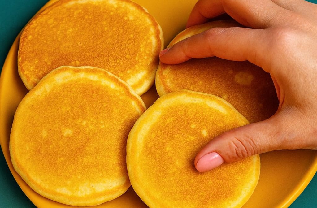 Pancake Di Mela Soffici E Leggeri, Pronti In 5 Minuti: Il Dolce Senza Sensi Di Colpa Che Sazia E Ha Meno Di 70 Calorie A Pezzo