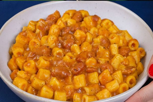 Ho Messo Pasta E Fagioli Nella Stessa Pentola E Il Risultato È Spettacolare: Cremosa, Saporita E Con Appena 450 Kcal A Porzione