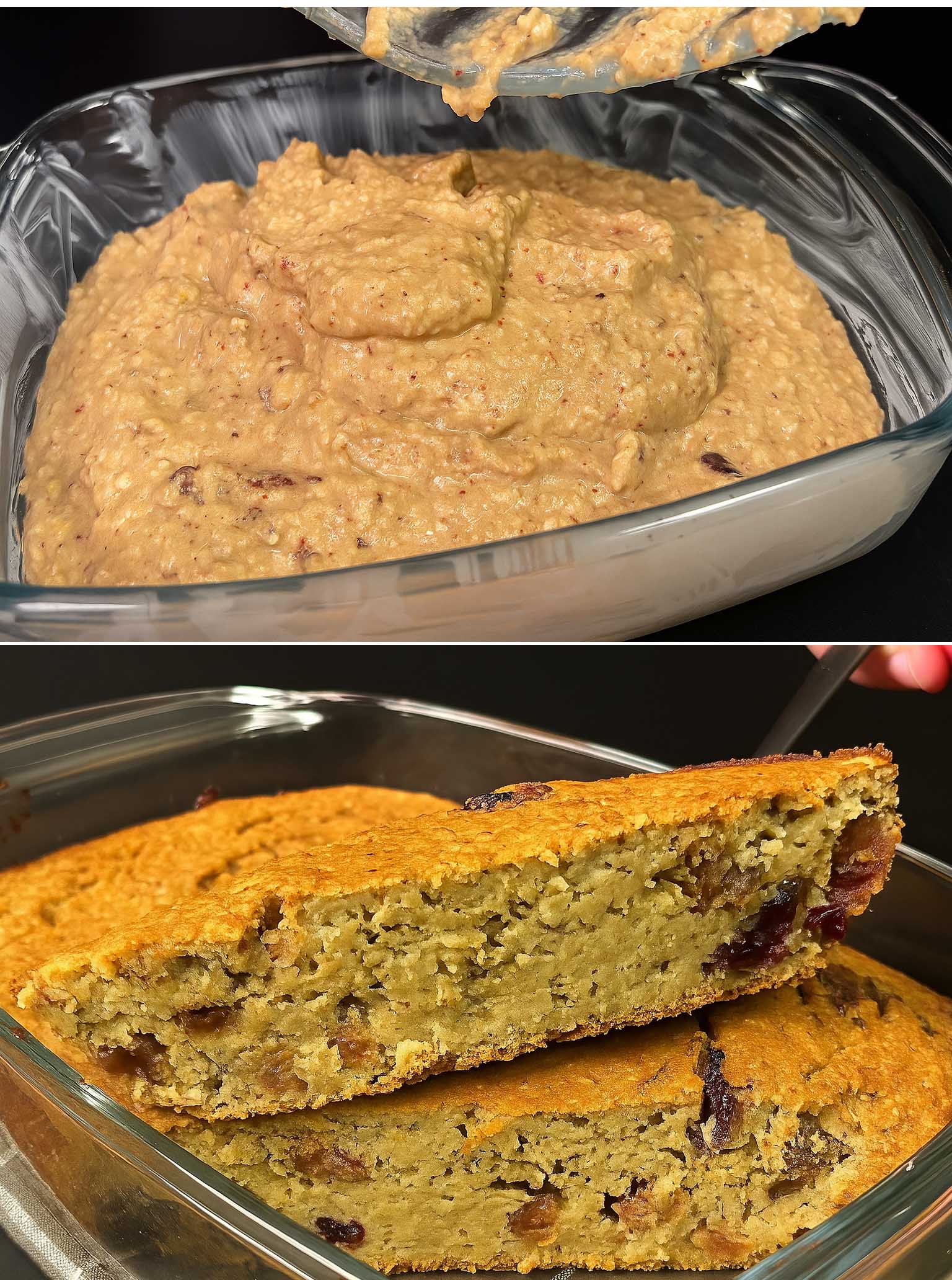 Kaura- Ja Hedelmäkakku