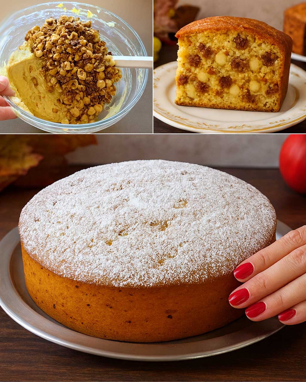 Kuivattu Hedelmäkakku