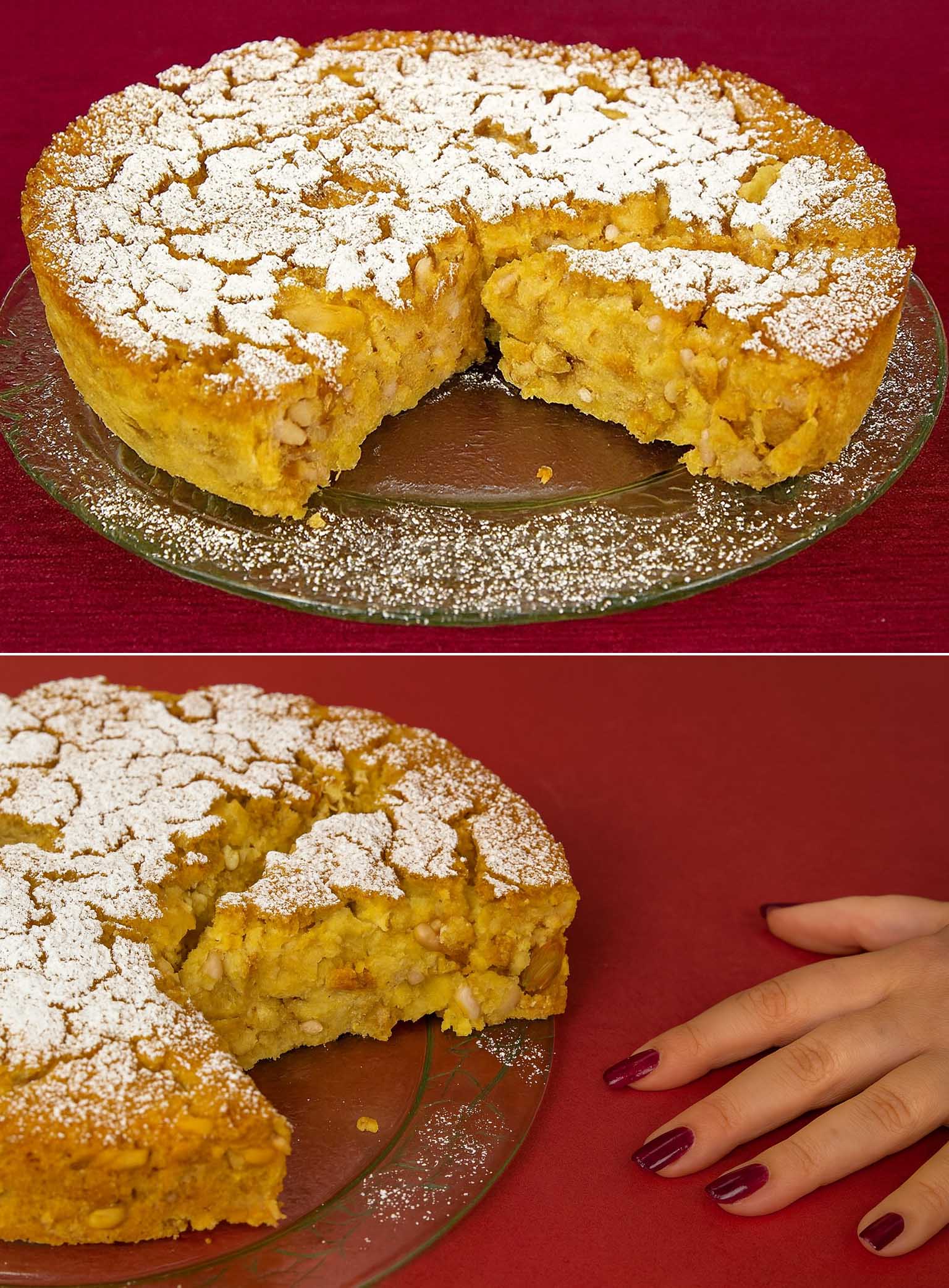 Omena- Ja Kuivattujen Hedelmien Kakku