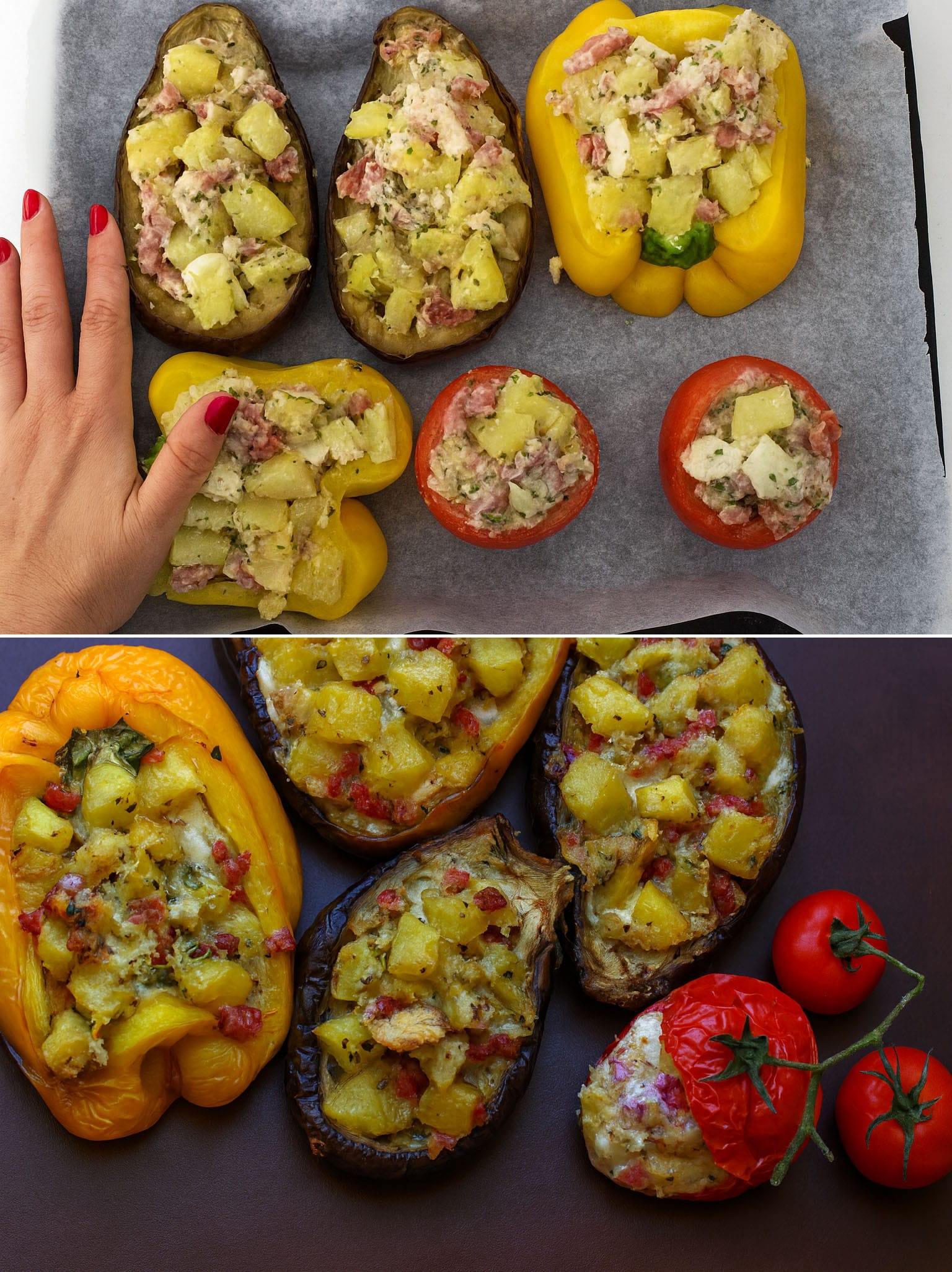 Täytetyt Vihannekset