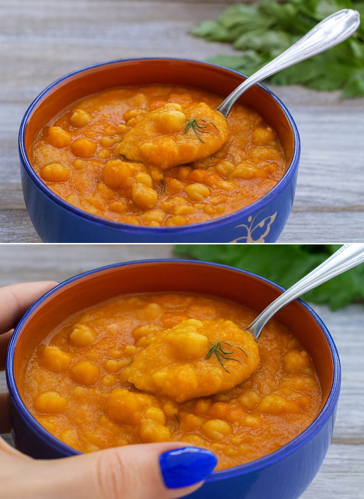 Kikherne- Ja Perunakeitto